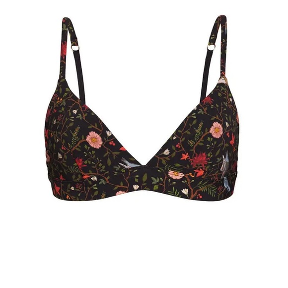 Esquisse Other - Esquisse Paris Black Canopée Print Bra Floral S